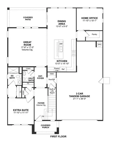 Floorplan - 249 Weathervane Dr, Lathrop, CA 95330 photo 1 of 2