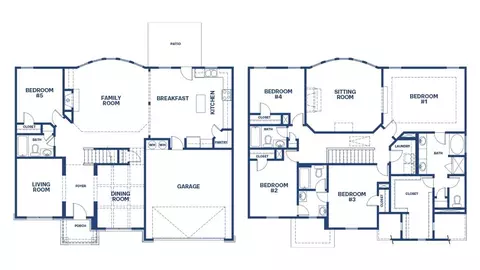Floorplan - 1625 Bernard Ct, Hampton, GA 30228 photo 1 of 1