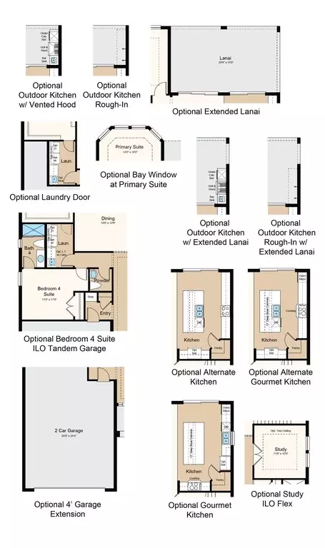 Floorplan - 1009 Tassleflower Trl, Saint Cloud, FL 34771 photo 2 of 3