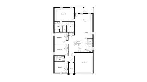 Floorplan - 924 Traction Trl, Cleburne, TX 76031 photo 1 of 1