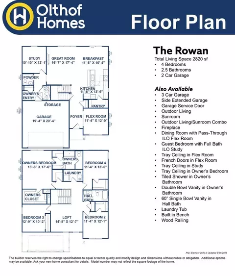Floorplan - 2323 E 101st Ave, Crown Point, IN 46307 photo 2 of 2