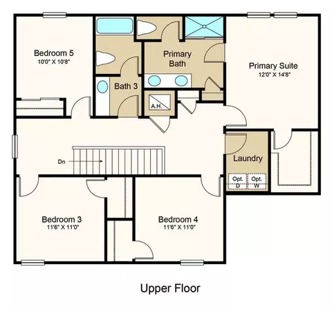 Floorplan - 13610 Cornerstone Way, Parrish, FL 34219 photo 2 of 2