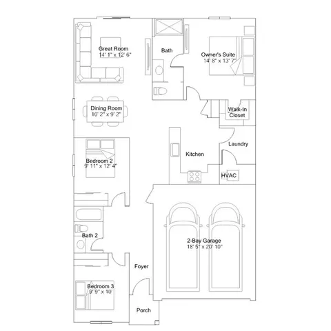 Floorplan - 51775 Jubilee Pine Dr, La Pine, OR 97739 photo 1 of 1