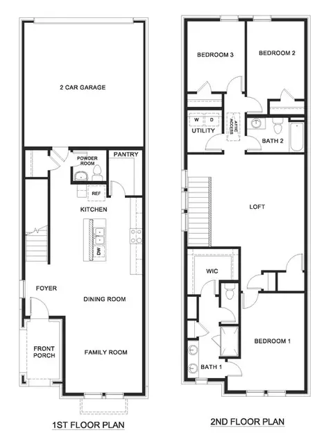 Floorplan - 958 Pilot Hill Dr, Euless, TX 76039 photo 1 of 1