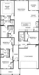 Floorplan - 2705 Tranquility Loop, Longs, SC 29568 photo 1 of 1