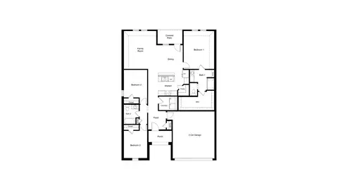 Floorplan - 110 Road Runner Way, Newark, TX 76071 photo 1 of 1