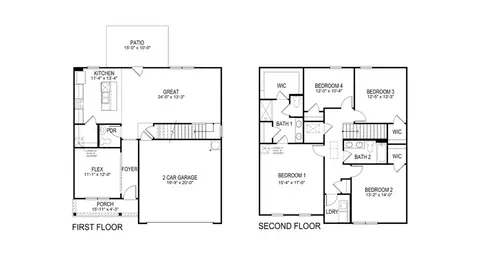 Floorplan - 18542 Trinity Dr, Vance, AL 35490 photo 3 of 4