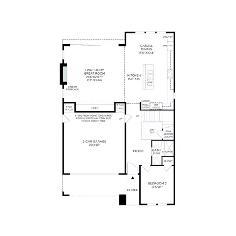 Floorplan - 413 Mila St, Irvine, CA 92618 photo 2 of 4