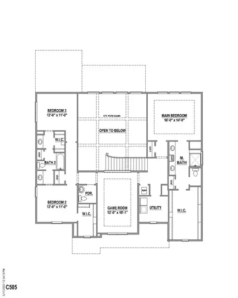 Floorplan - 2093 Falling Leaf Dr, Windsor, CO 80550 photo 2 of 5