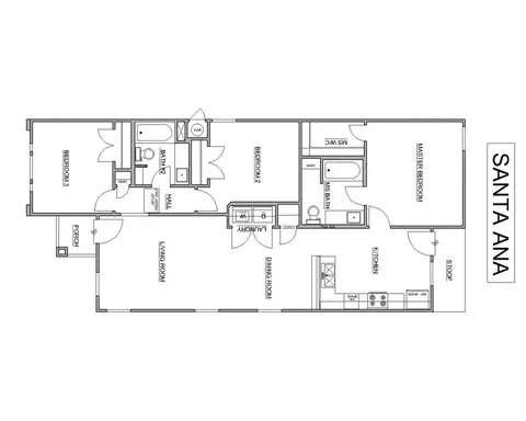 Floorplan - 6016 Servando Dr, Laredo, TX 78046 photo 1 of 1