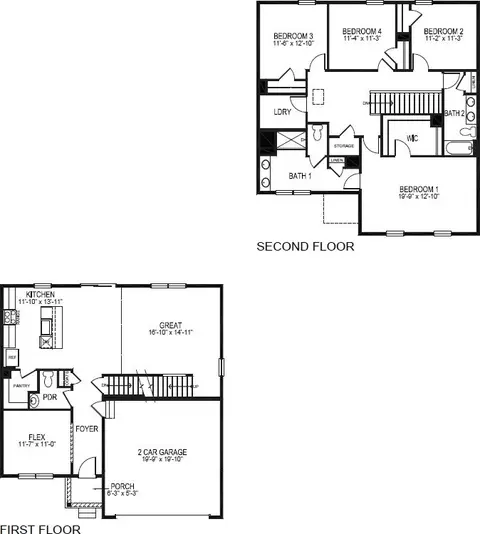 Floorplan - 1566 Bentstalk Dr, Frederick, MD 21703 photo 1 of 2