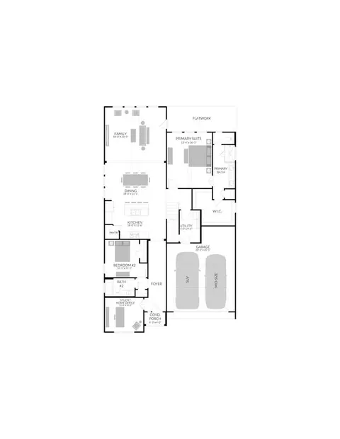 Floorplan - 804 Rockcloud Dr, Haslet, TX 76052 photo 1 of 2