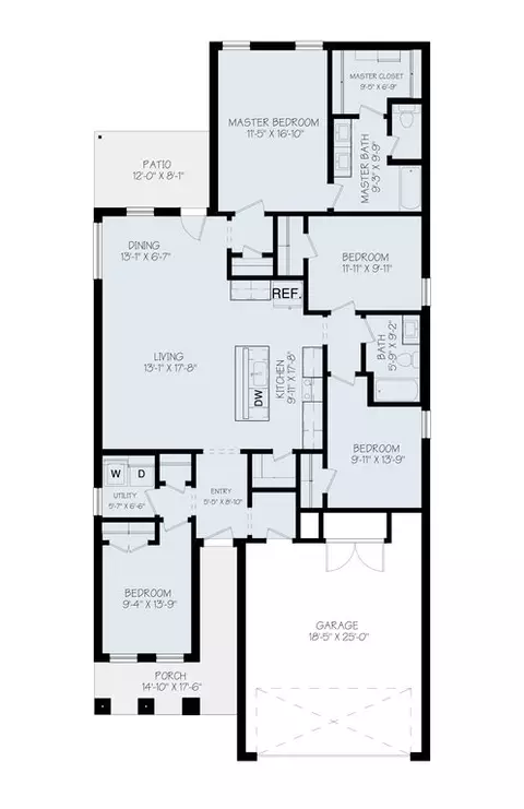 Floorplan - 1815 N Evanston Ave, Lubbock, TX 79416 photo 1 of 1