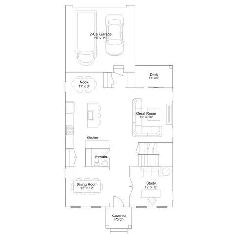 Floorplan - 17055 Gathering St, Boyds, MD 20841 photo 1 of 5