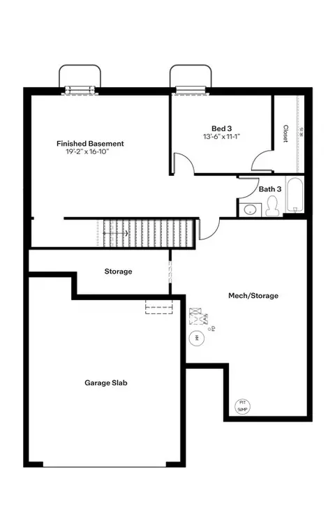 Floorplan - 1312 NE 60th St, Ankeny, IA 50021 photo 2 of 2