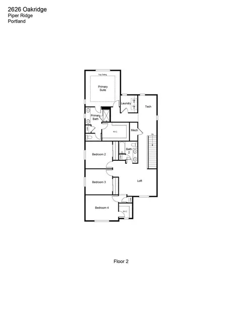 Floorplan - 3887 SW 38th St, Gresham, OR 97080 photo 2 of 2