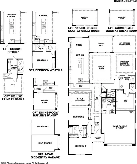 Floorplan - 288 E Jasper Ct, Oro Valley, AZ 85737 photo 1 of 1