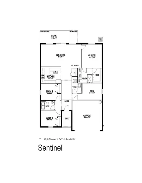 Floorplan - 4969 Eagle Rock Dr, Wimauma, FL 33598 photo 1 of 1