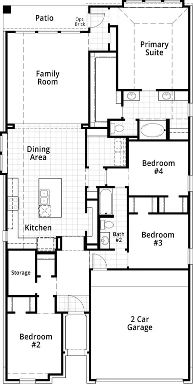 Floorplan - 112 High Rock Pass, Kyle, TX 78640 photo 1 of 1