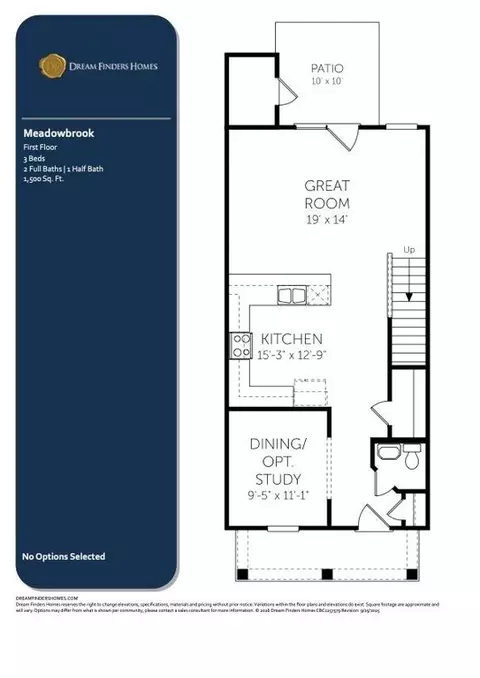 Floorplan - 719 Alma Square Dr, Moncks Corner, SC 29461 photo 1 of 2