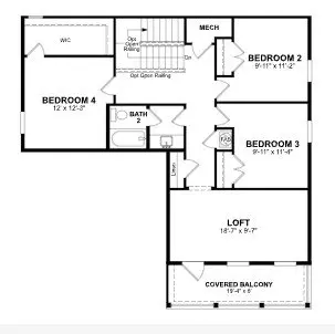 Floorplan - 3018 Claredon St, Longs, SC 29568 photo 2 of 2