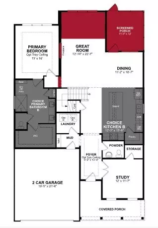 Floorplan - 3018 Claredon St, Longs, SC 29568 photo 1 of 2