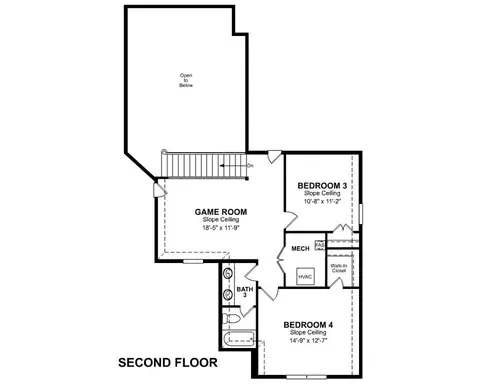 Floorplan - 2007 Trophy Dr, Heath, TX 75032 photo 2 of 2