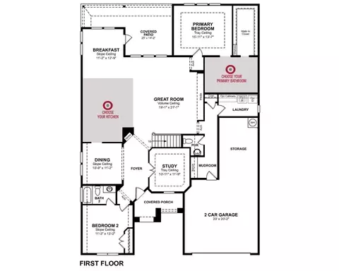 Floorplan - 2007 Trophy Dr, Heath, TX 75032 photo 1 of 2