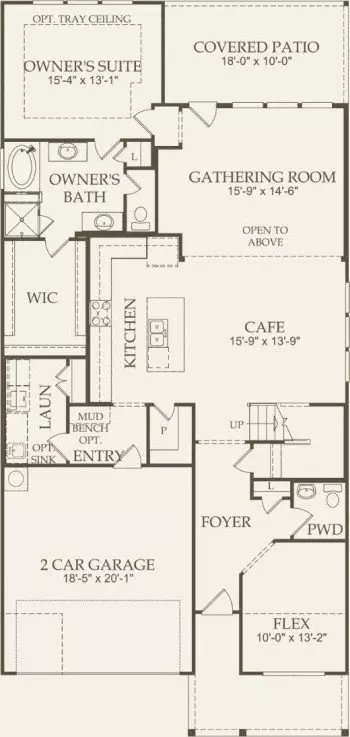 Floorplan - 932 Cherrystone Loop, Buda, TX 78610 photo 1 of 3