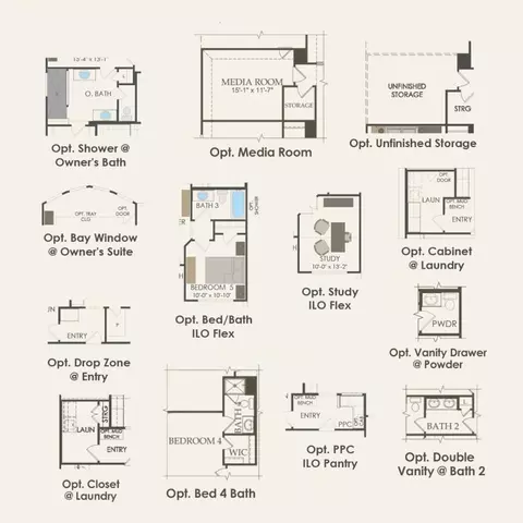 Floorplan - 932 Cherrystone Loop, Buda, TX 78610 photo 3 of 3