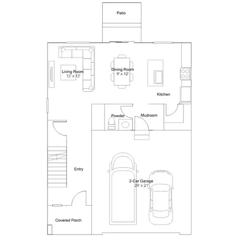 Floorplan - 1582 E Starling Ln, Eagle Mountain, UT 84005 photo 1 of 4
