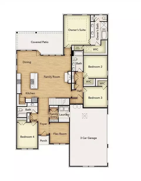 12412 Crystal Dr, Krum, TX 76249 photo 3