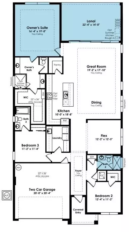 Floorplan - 1891 SE Royale Preserve W, Stuart, FL 34997 photo 1 of 1