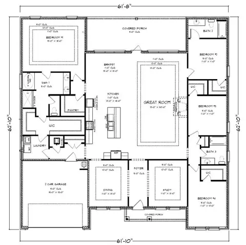Floorplan - 12 Stonemore, Petal, MS 39465 photo 1 of 1
