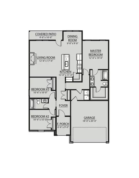 Floorplan - 32573 White Bloom Ln, Walker, LA 70785 photo 1 of 1