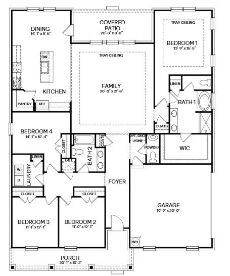 Floorplan - 100 Laney Ln, Dothan, AL 36305 photo 1 of 1