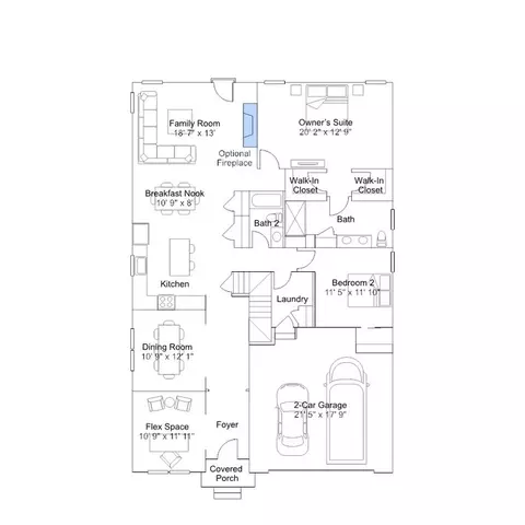 Floorplan - 2405 Greyfriar Loop, Middletown, DE 19709 photo 4 of 8