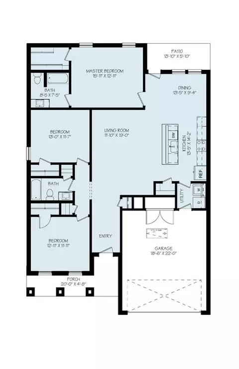 Floorplan - Undisclosed, Lubbock, TX 79416 photo 1 of 1
