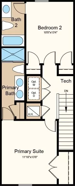 Floorplan - 703 Perth Dr, Mount Dora, FL 32757 photo 2 of 2
