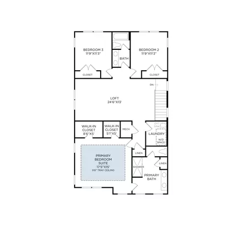 Floorplan - 2615 Wilkinson Pike UNIT 6A, Murfreesboro, TN 37129 photo 4 of 4