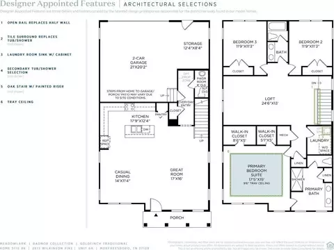 Floorplan - 2615 Wilkinson Pike UNIT 6A, Murfreesboro, TN 37129 photo 2 of 4