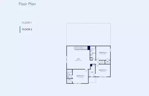 Floorplan - 5326 Oldbay Ter, Parrish, FL 34219 photo 1 of 1