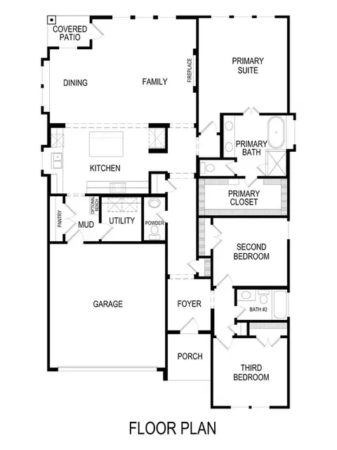 Floorplan - 1506 Spring Hill Dr, Cedar Hill, TX 75104 photo 1 of 1