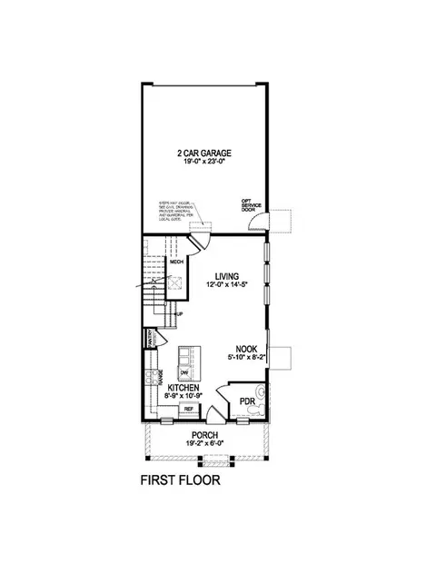Floorplan - 22352 E 7th Pl, Aurora, CO 80018 photo 1 of 2
