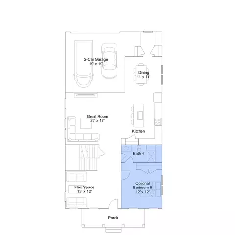 Floorplan - 17055 Gathering St, Boyds, MD 20841 photo 2 of 7