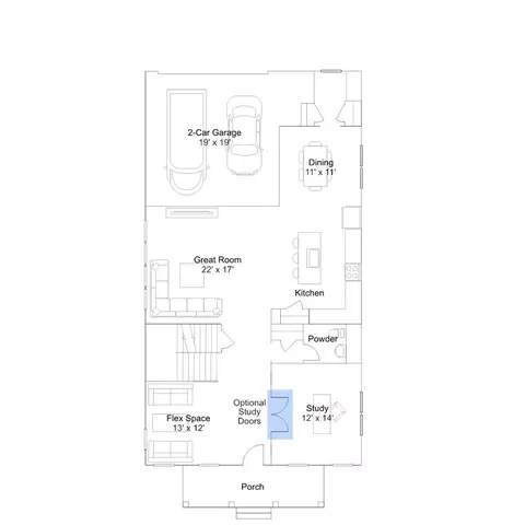 Floorplan - 17055 Gathering St, Boyds, MD 20841 photo 3 of 7