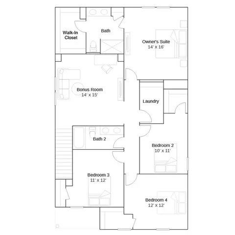Floorplan - 101 Danielle Ct, Dickson, TN 37055 photo 1 of 1