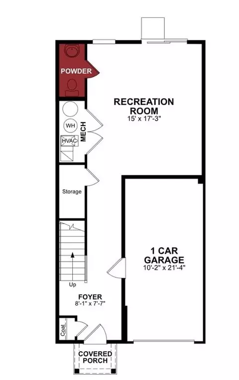 Floorplan - 1831 John Stricker Ave, Baltimore, MD 21222 photo 1 of 1