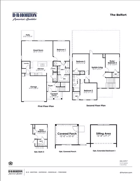 Floorplan - 751 Hadara Dr, Longs, SC 29568 photo 1 of 1