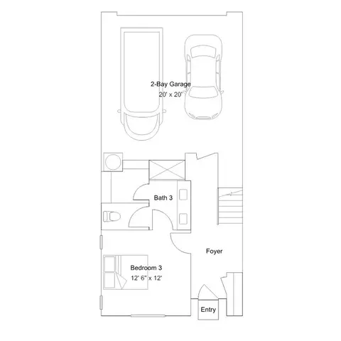 Floorplan - 500 Park Drive Unit #233, Carson, CA 90745 photo 1 of 3